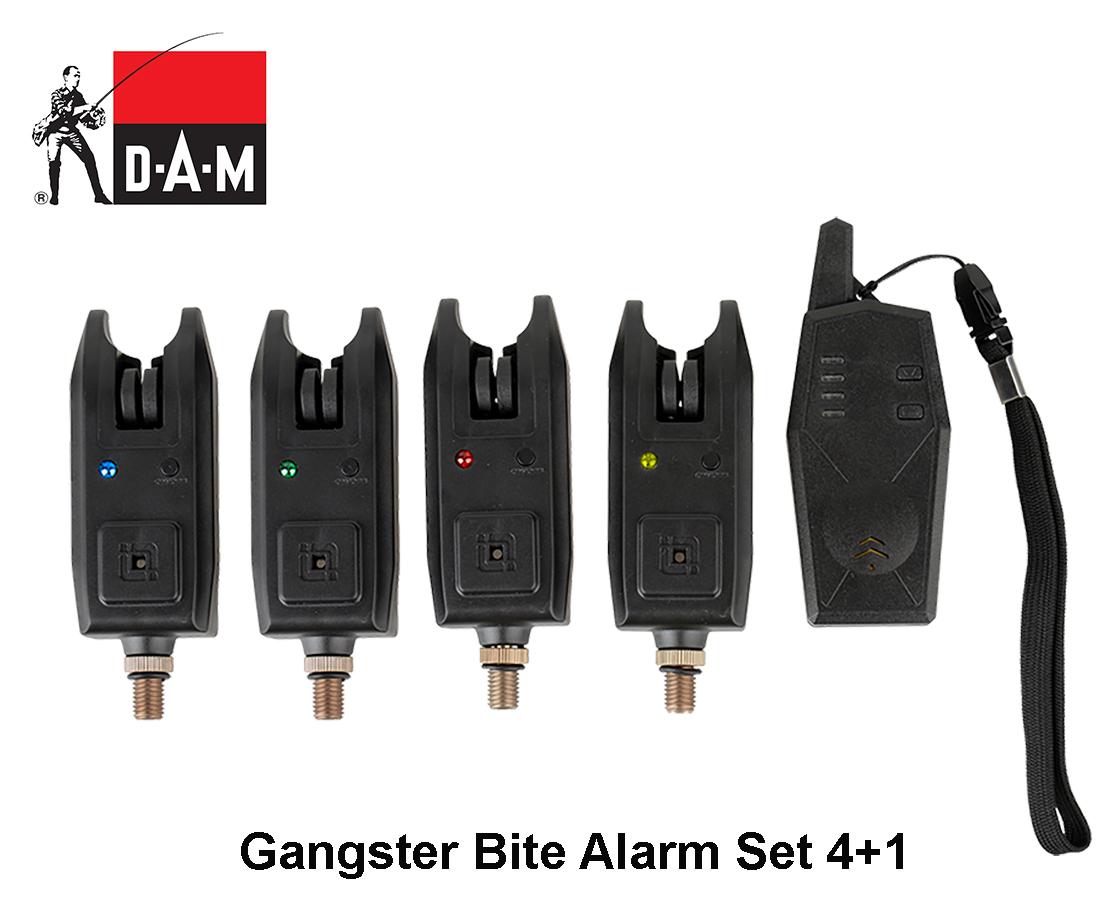 Signalizatorių komplektas Gangster Bite Alarm Set 4+1 .