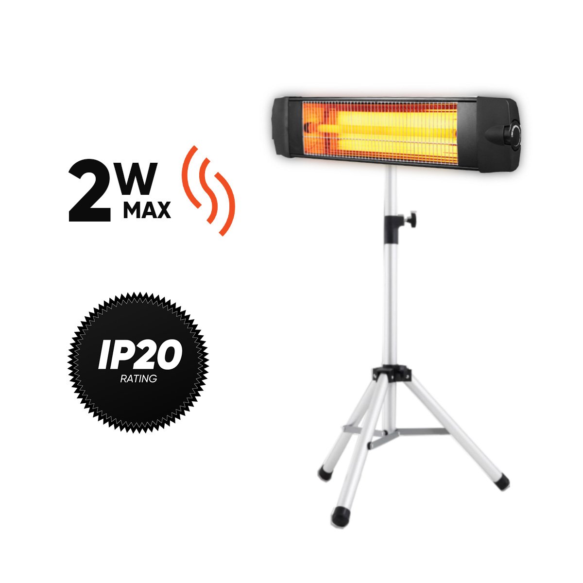 CX20 šildytuvas Tripod stovas