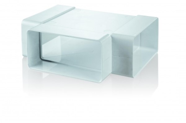 Trišakis ortakių sujungimui plastikinis 110 x 55 mm Vents