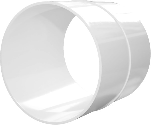 Jungtis apvali plastikinė Ø 125 mm 212P