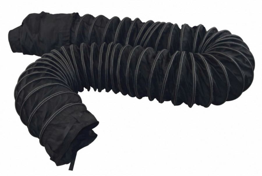 Lankstus oro tiekimo vamzdis 330 mm x 7,6 m juodas nailonas, Master
