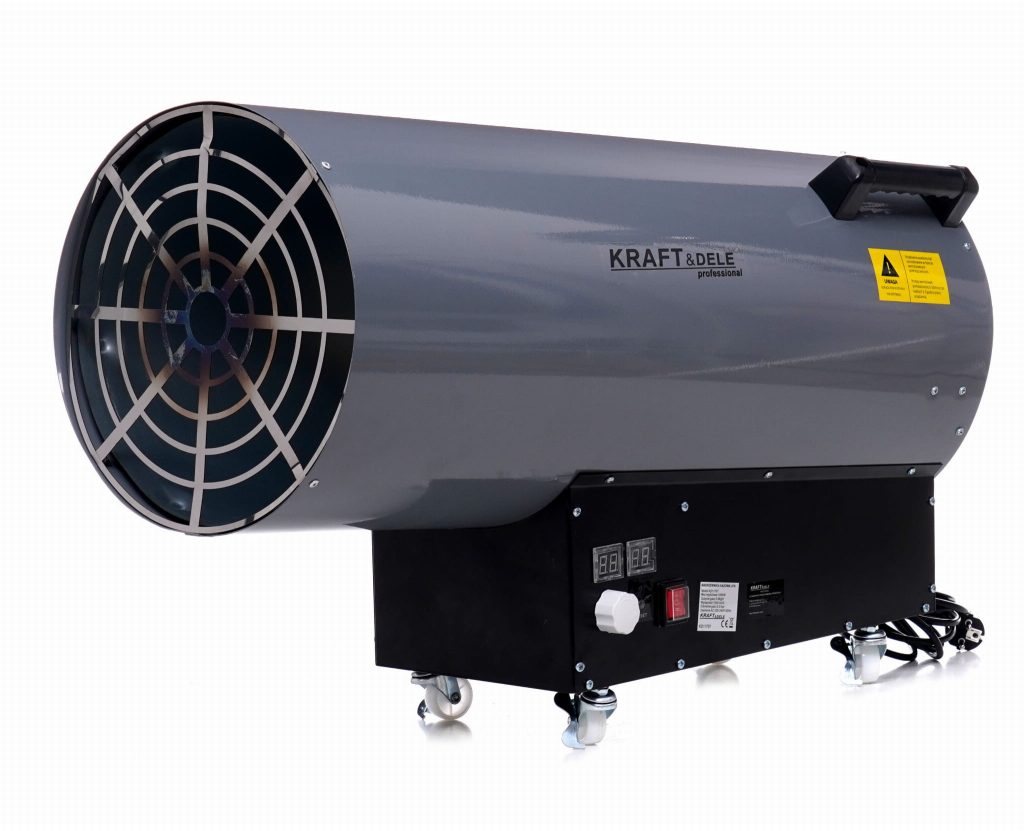 Dujinis oro šildytuvas 100 kW su automatiniu reduktoriumi KD11707
