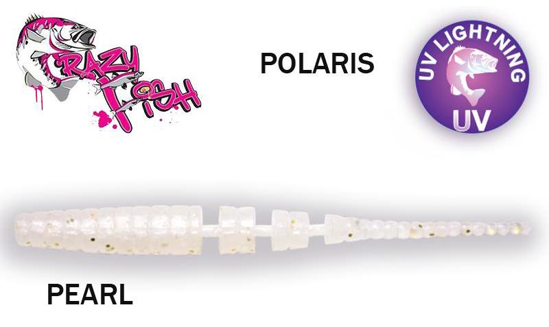 Guminukas aromatizuotas Crazy fish Polaris 5.4 cm PEARL Kalmaro