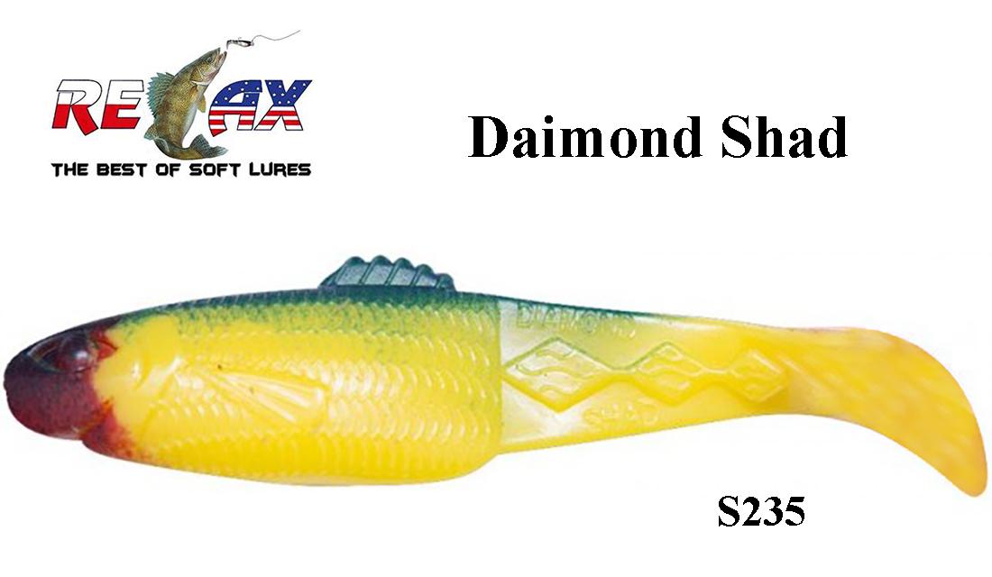 Guminukas Relax Diamond Shad S235 12.5 cm