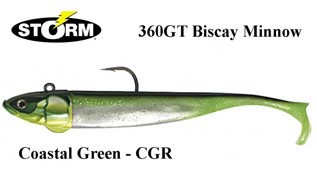 Guminukas Storm 360GT Coastal Biscay Minnow Coastal Green 9 cm