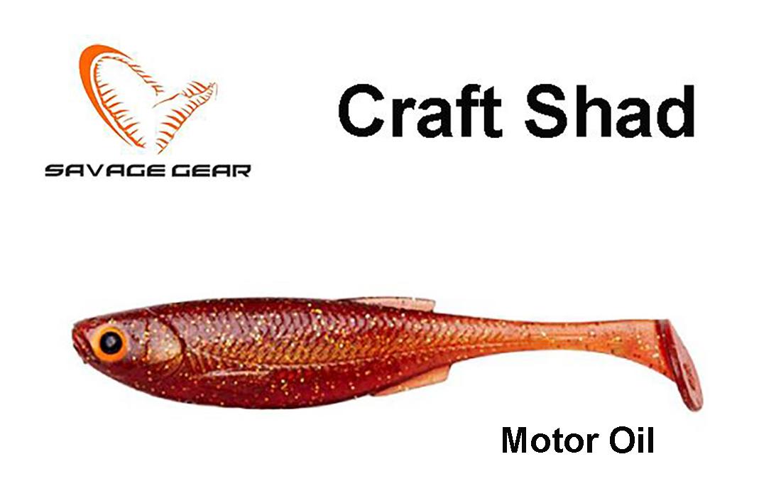 Masalai Savage Gear Craft Shad Motor Oil 7.2 cm