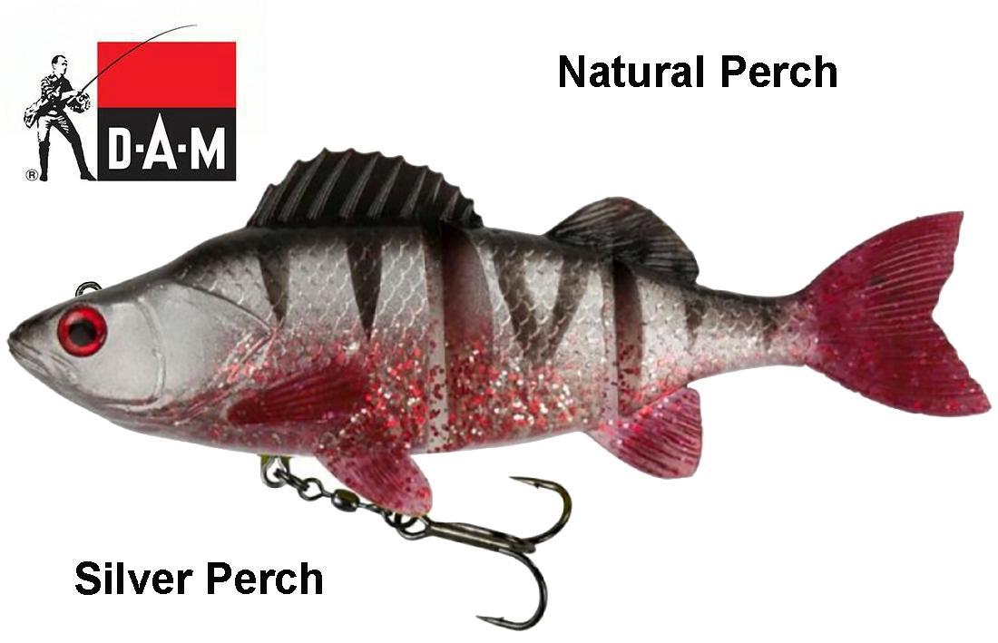 Guminukai DAM Effzett Natural Perch Silver Perch 14 cm