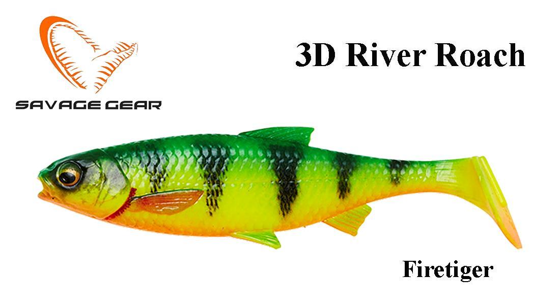 Masalas Savage Gear 3D River Firetiger 4vnt 10.0 m