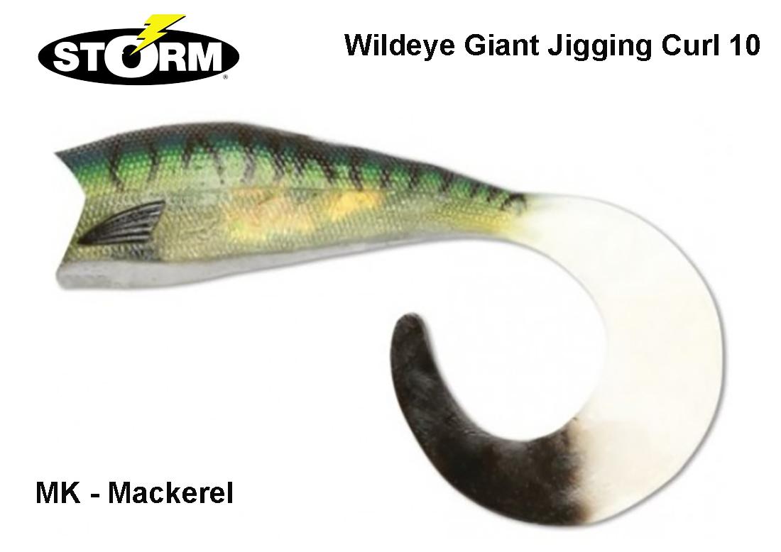 Guminukai Storm WildEye Giant Jigging Curl 10 23cm Mackerel 23 cm