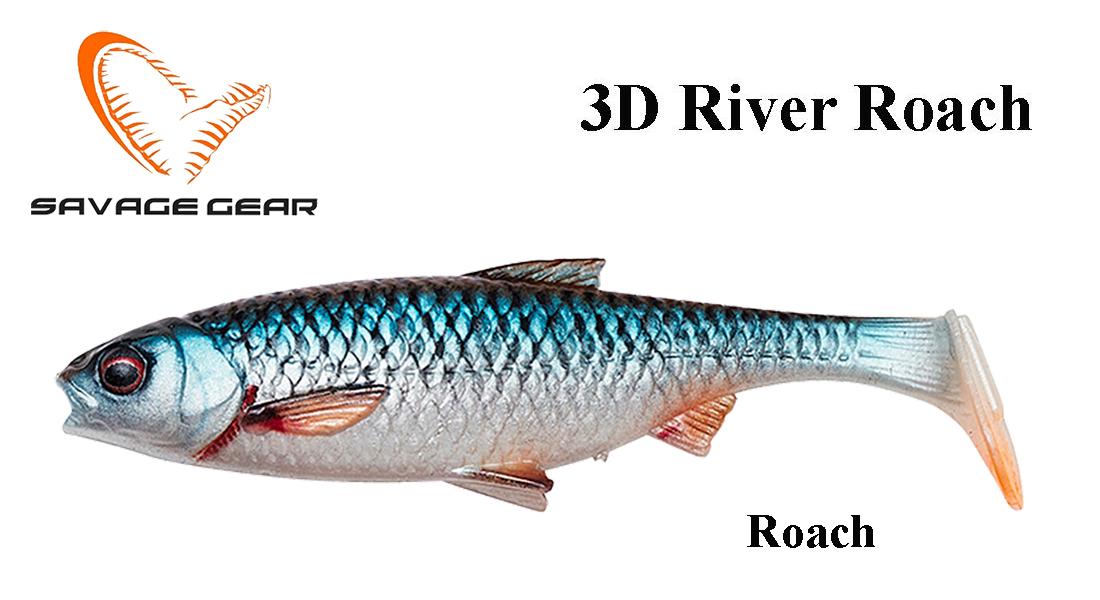 Masalas Savage Gear 3D River Roach 4vnt 10.0 m
