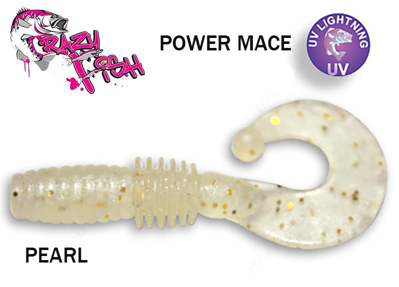 Guminukas Crazy fish Power Mace PEARL 4 cm Anyžiai