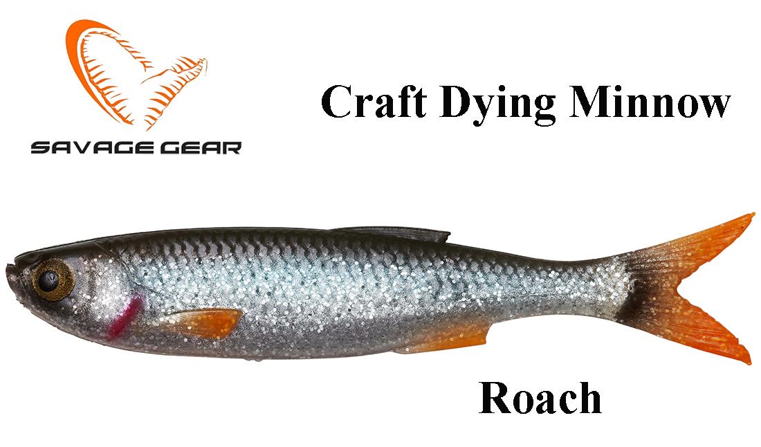Guminukas Savage Gear Craft Dying Minnow Roach 7.5 cm