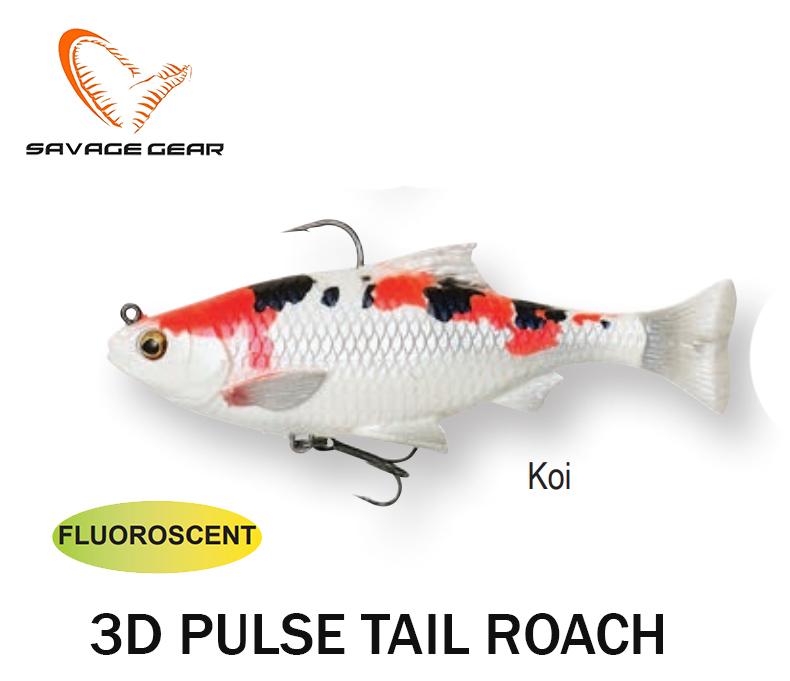 Guminukas Savage Gear 3D Pulse Tail Koi 10 cm