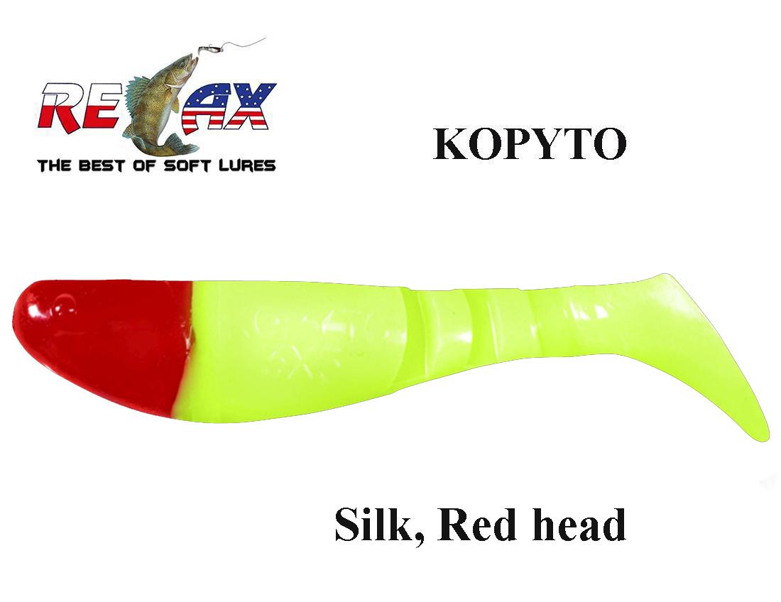Relax guminukas Kopyto H011 Silk Red Head 6.3 cm