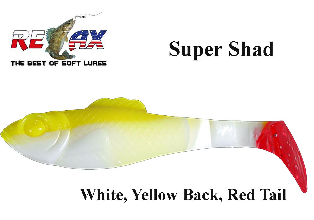 Relax guminukas Super Shad TCO011 6.3 cm