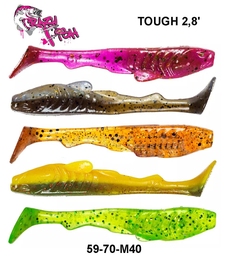 Guminukai Crazy Fish Tough 2.8 7.0 cm M40 Mix 7 cm
