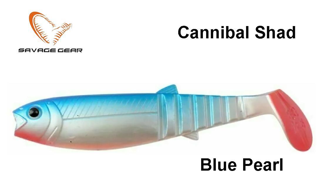 Guminukas Savage Gear Cannibal Blue Pearl 15 cm