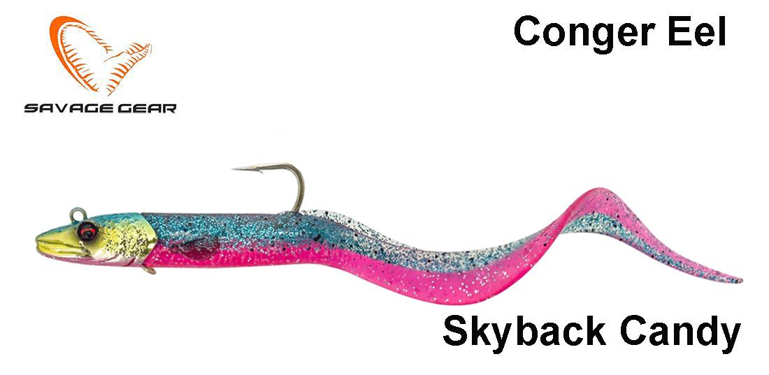 Masalas jūrinis ungurys Savage Gear Conger Eel Skyback Candy 23 cm