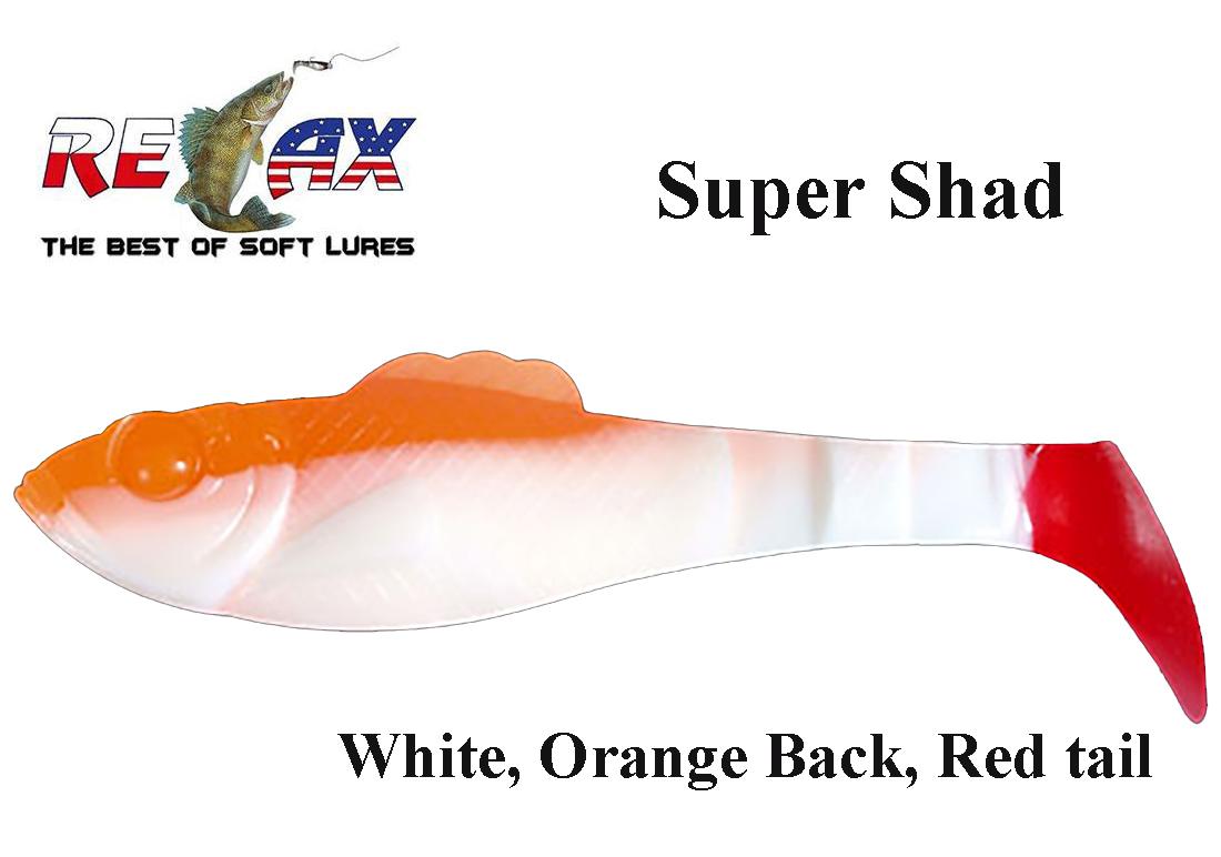 Relax guminukas Super Shad TCO016 6.3 cm