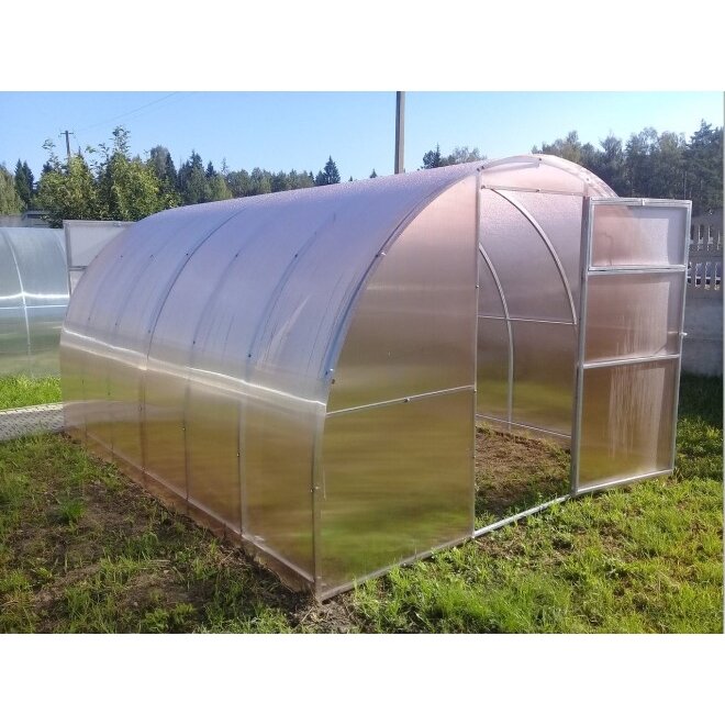 Šiltnamis SVAJONĖ (plotis 3m) NANO polikarbonatas 6mm