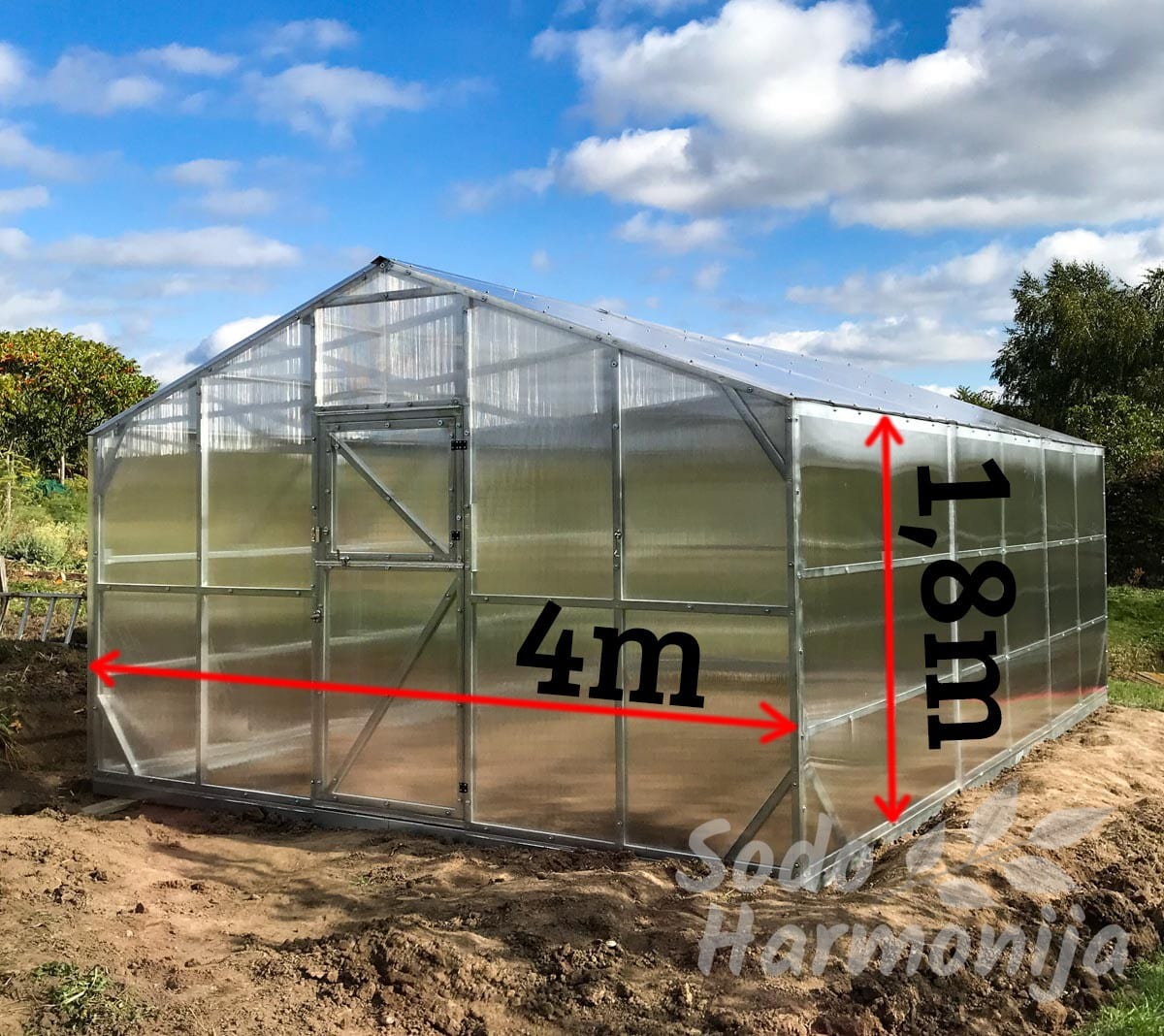 DELUXE 4x8m. 4 mm