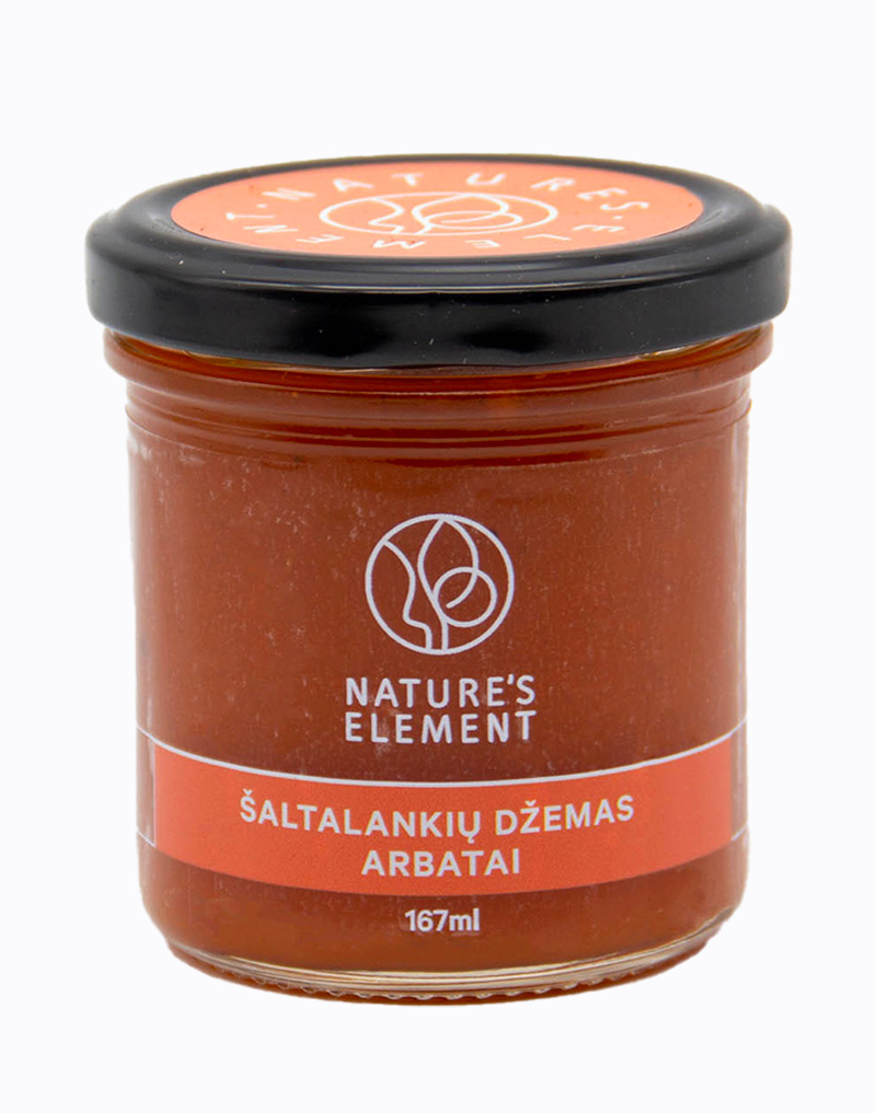 Šaltalankių džemas arbatai 167ml