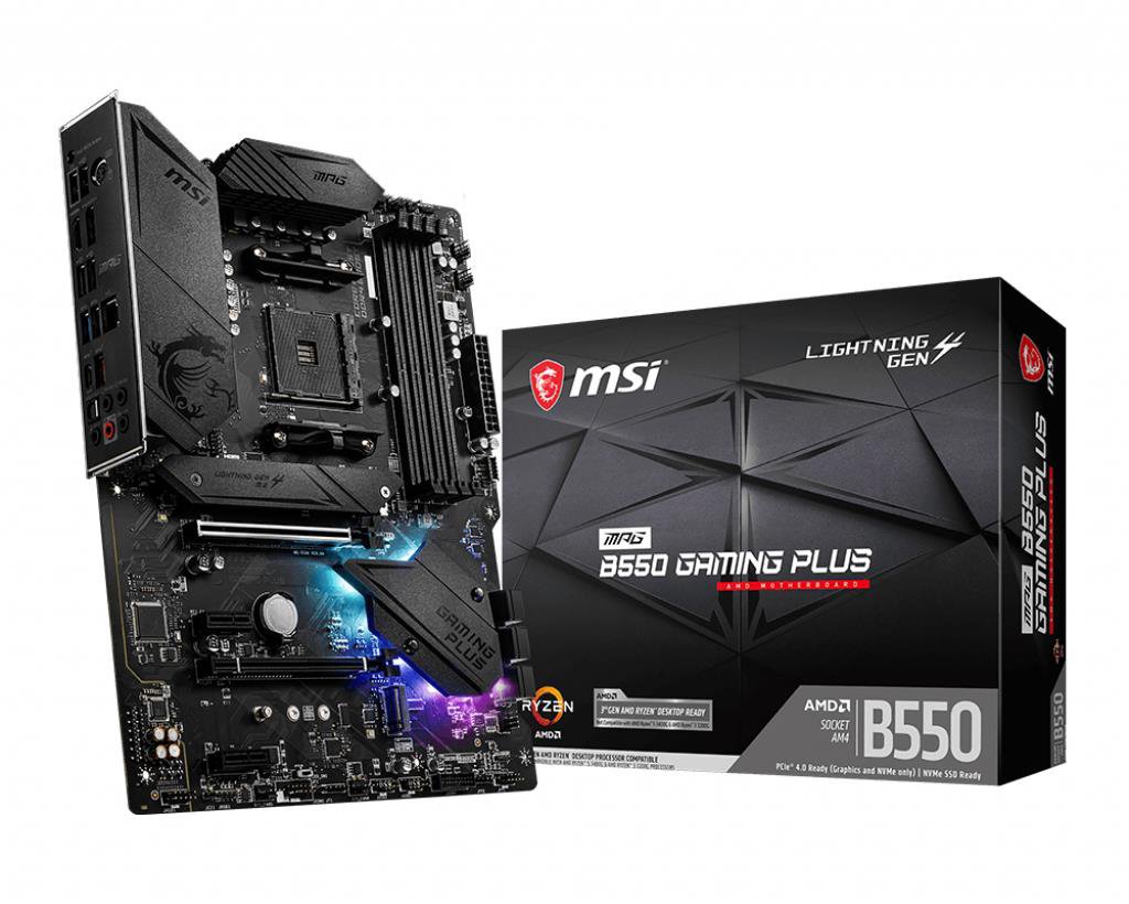 Pagrindinė plokštė MSI MPGB550GAMINGPLUS