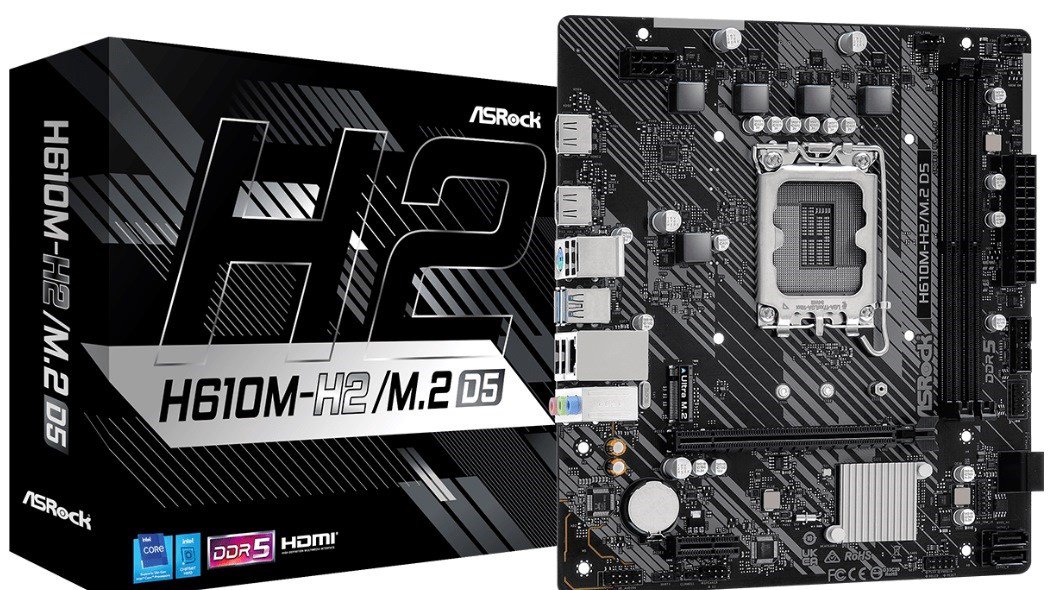 Pagrindinė plokštė ASROCK H610M-H2/M.2 D5