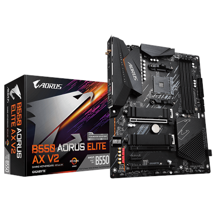 Pagrindinė plokštė GIGABYTE B550 AORUS ELITE AX V2