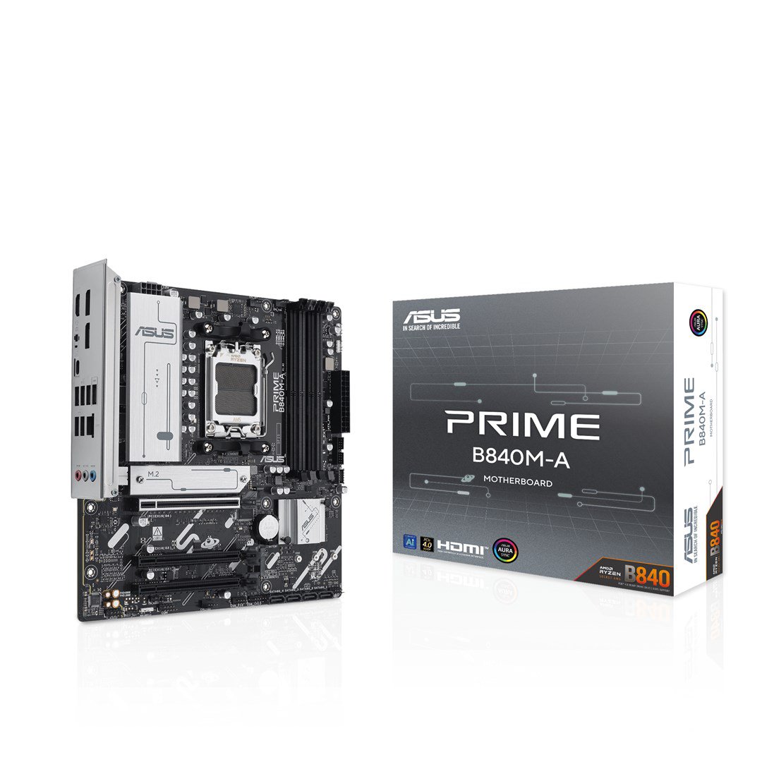 ASUS PRIME B840M-A-CSM AMD B840 AM5 lizdas „micro ATX“