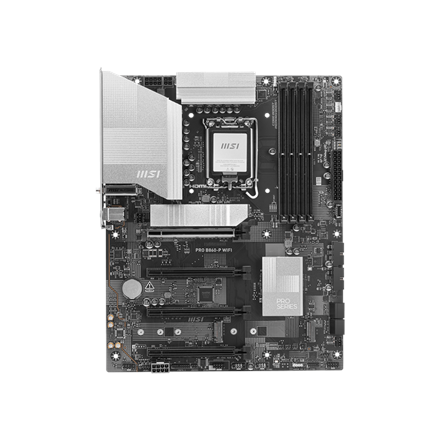 Pagrindinė plokštė MSI PRO B860-P WIFI  Processor family Intel  Processor socket LGA1851  DDR5