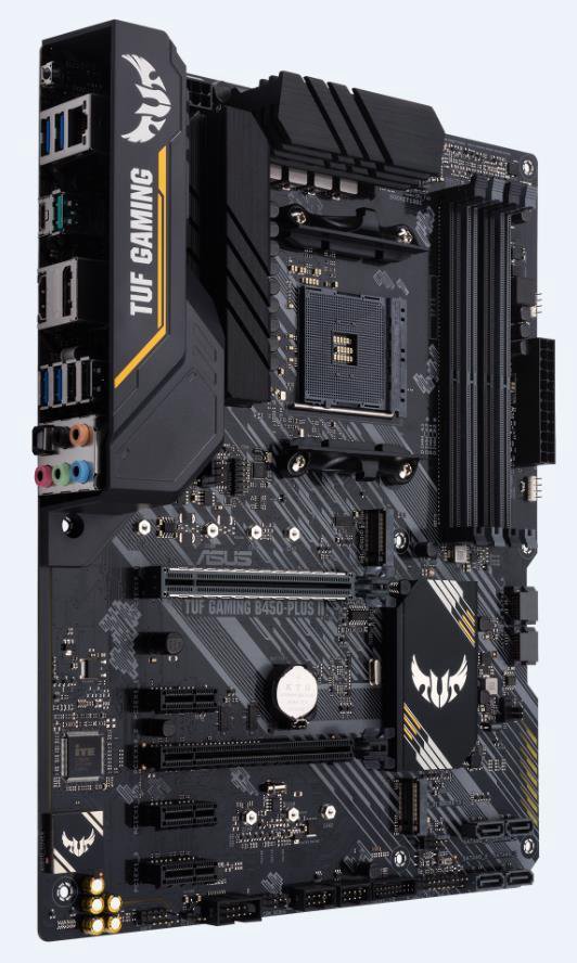 Pagrindinė plokštė ASUS TUF GAMING B450-PLUS II  Asus  TUF GAMING B450-PLUS II  Processor family