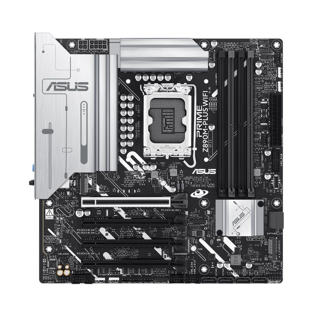 ASUS PRIME Z890M-PLUS WIFI Intel Z890 LGA 1851 (Socket V1) „micro ATX“