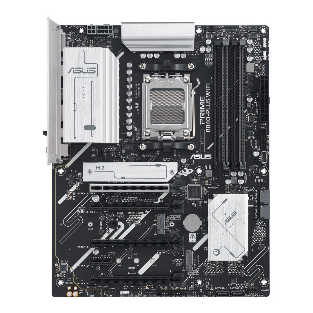 ASUS PRIME B840-PLUS WIFI AMD B840 AM5 lizdas ATX