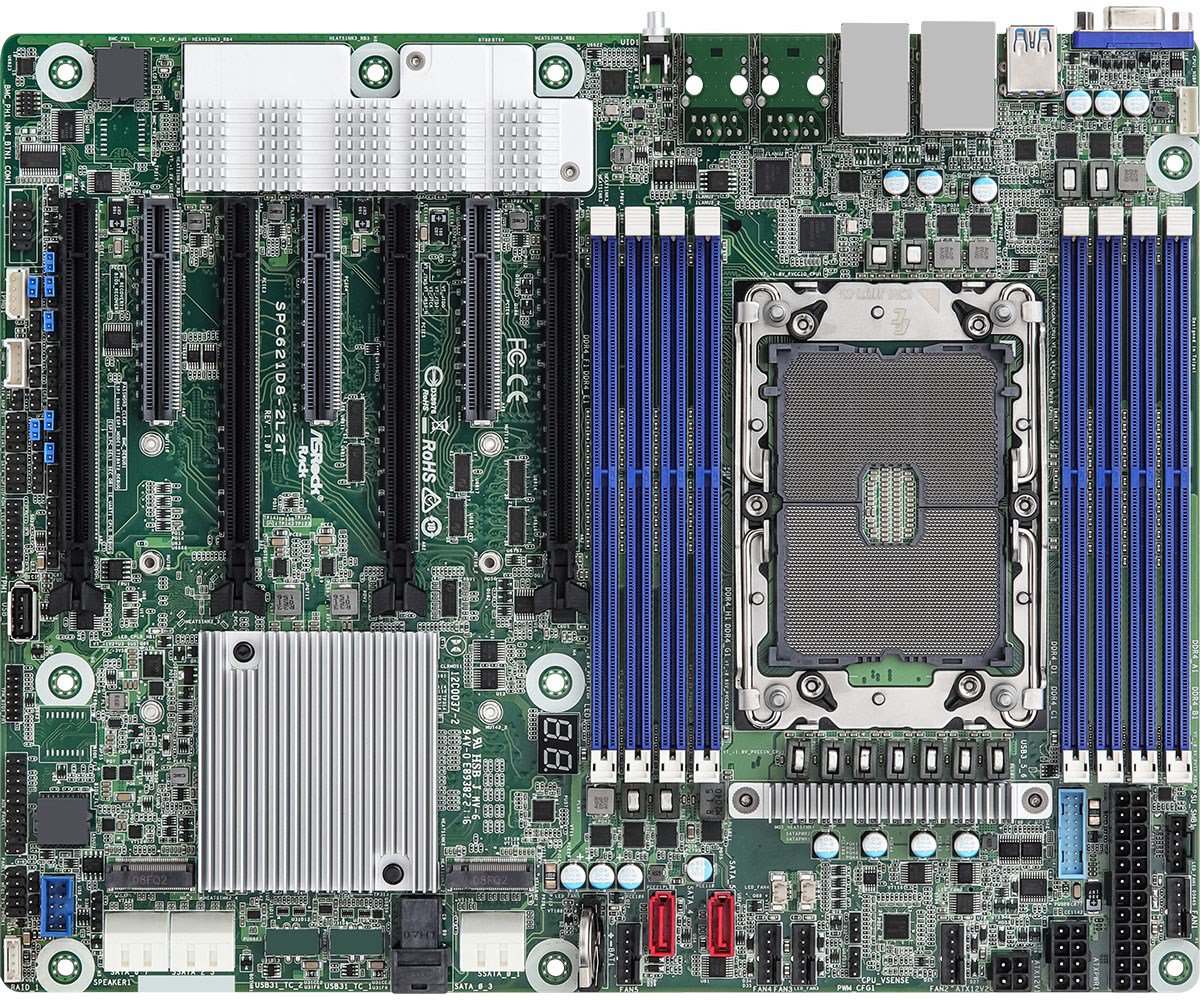 Pagrindinė plokštė ASROCK SPC621D8