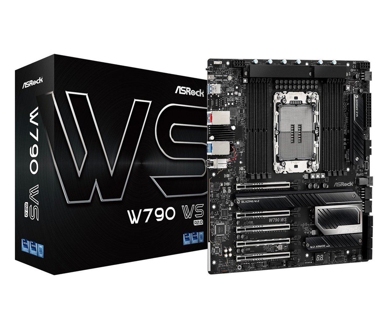 Pagrindinė plokštė ASRock W790 WS R2.0