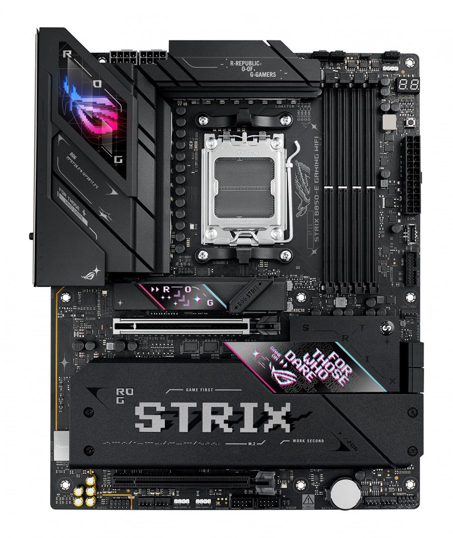 ASUS ROG STRIX B850-E GAMING WIFI AMD B850 AM5 lizdas ATX