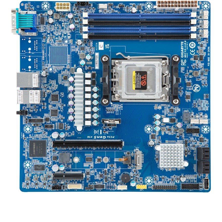 Pagrindinė plokštė - Gigabyte MC13-LE0 1x AM5 AMD Epyc 4004/Ryzen 7000/Ryzen 9000 B650E