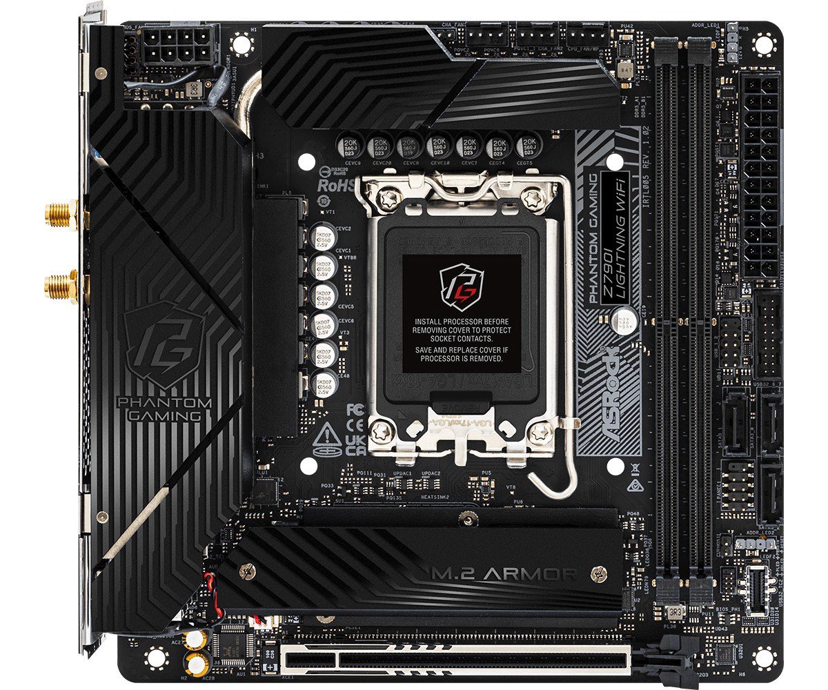 Pagrindinė plokštė ASROCK Z790I LIGHTNING WIFI