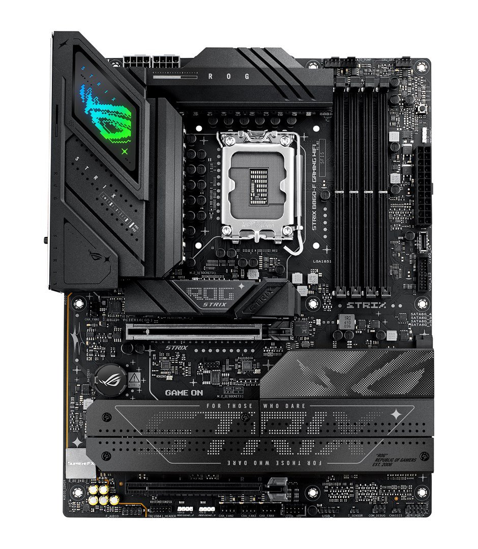 ASUS ROG STRIX B860-F GAMING WIFI Intel B860 LGA 1851 (Socket V1) ATX