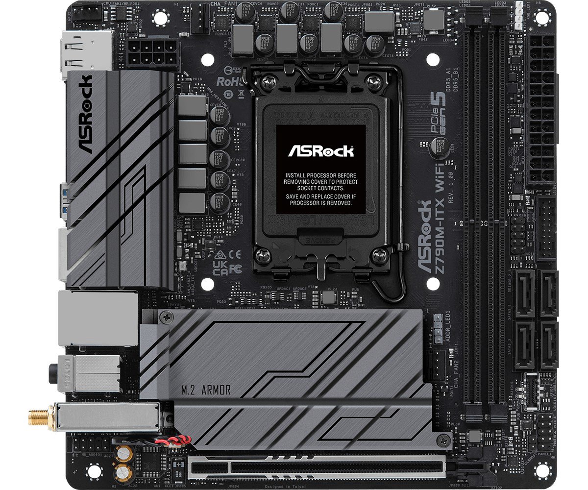 Pagrindinė plokštė ASROCK Z790M-ITX WiFi