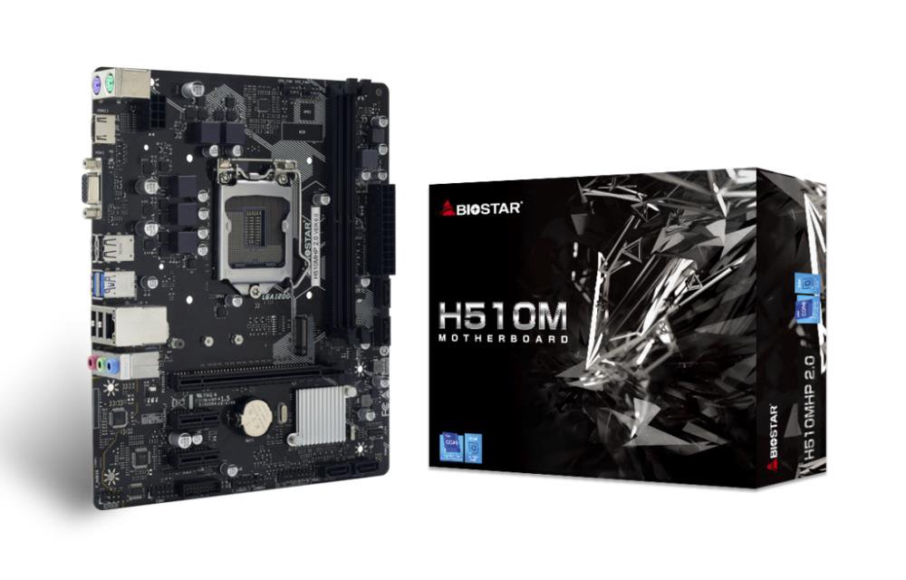 Pagrindinė plokštė BIOSTAR H510MHP2.0
