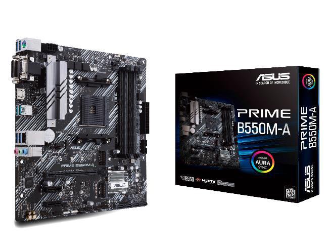 Pagrindinė plokštė ASUS PRIMEB550M-A