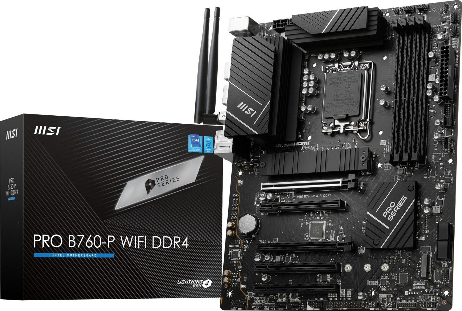 Main plate MSI PRO B760-P WIFI DDR4