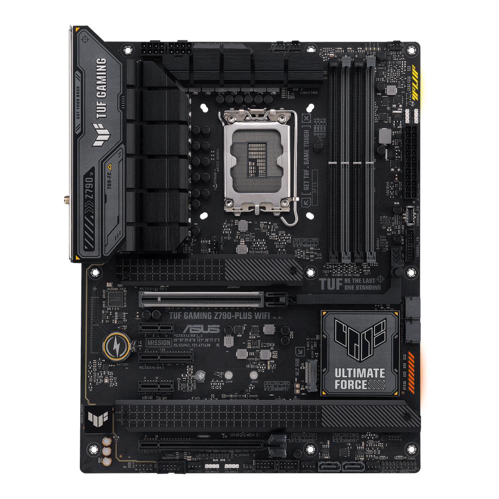 Pagrindinė plokštė Asus TUF GAMING Z790-PLUS WIFI Processor family Intel Processor socket  LGA1700 D