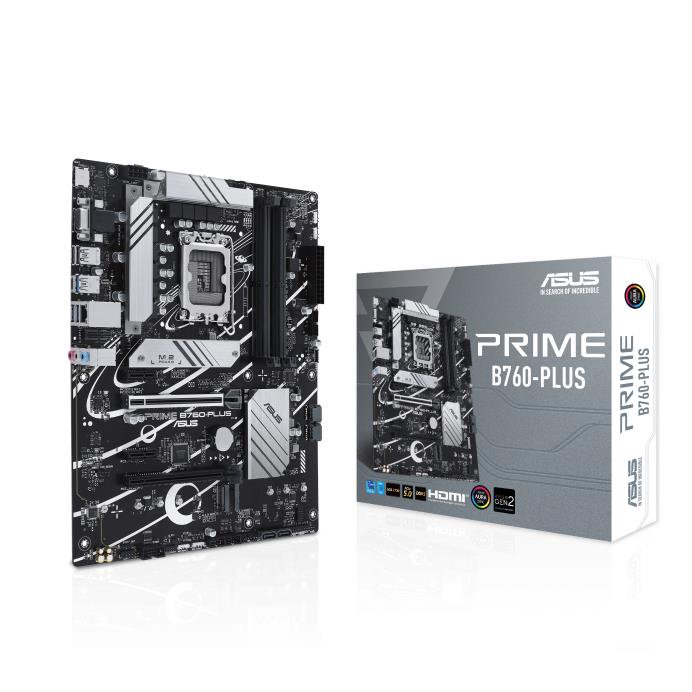 Pagrindinė plokštė Asus PRIME B760-PLUS Processor family Intel Processor socket  LGA1700 DDR5 DIMM M