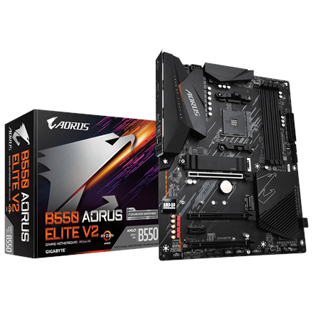 Pagrindinė plokštė GIGABYTE B550 AORUS ELITE V2