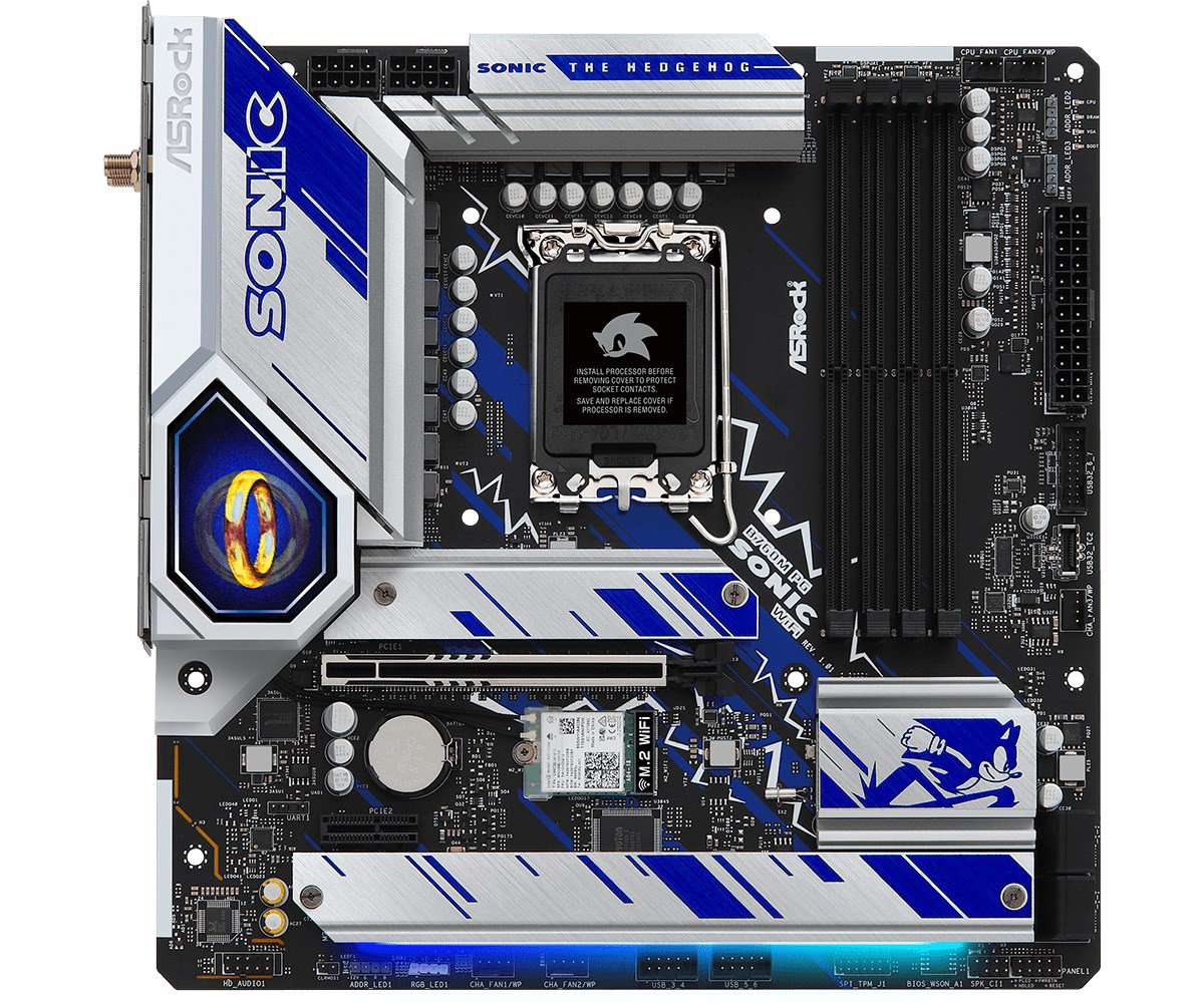 Pagrindinė plokštė ASROCK B760M PG SONIC WIFI