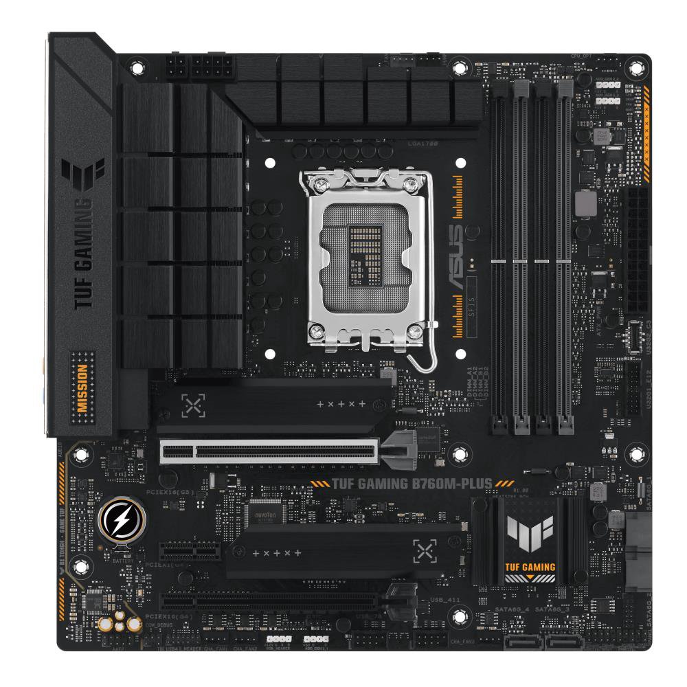 Pagrindinė plokštė Asus TUF GAMING B760M-PLUS Processor family Intel Processor socket  LGA1700 DDR5