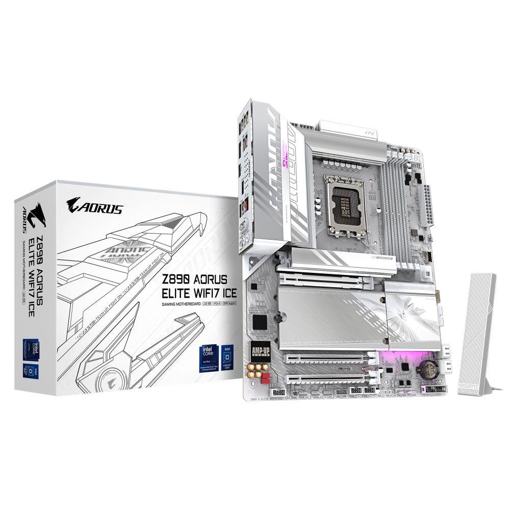 Pagrindinė plokštė Gigabyte Z890 A ELITE WF7 ICE  Processor family Intel  Processor socket LGA1851